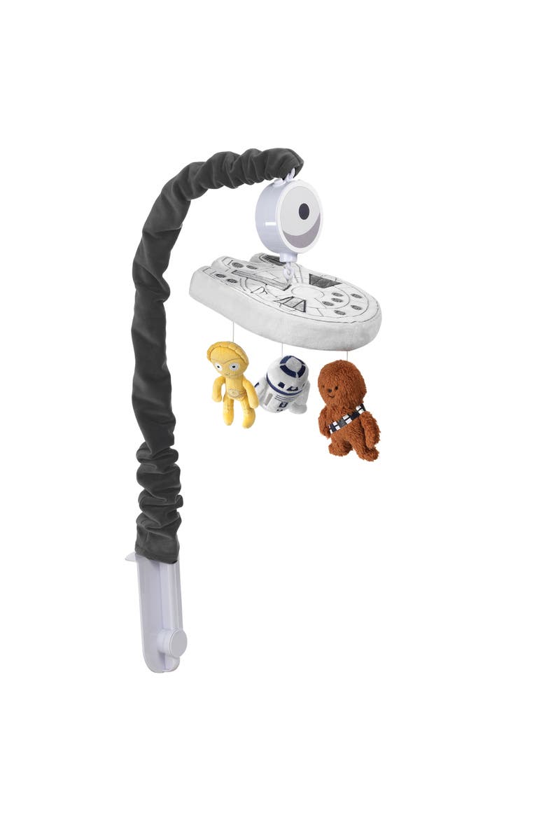 Star Wars Signature Millennium Falcon Musical Baby Crib Mobile Toy, Alternate, color, Multicolor