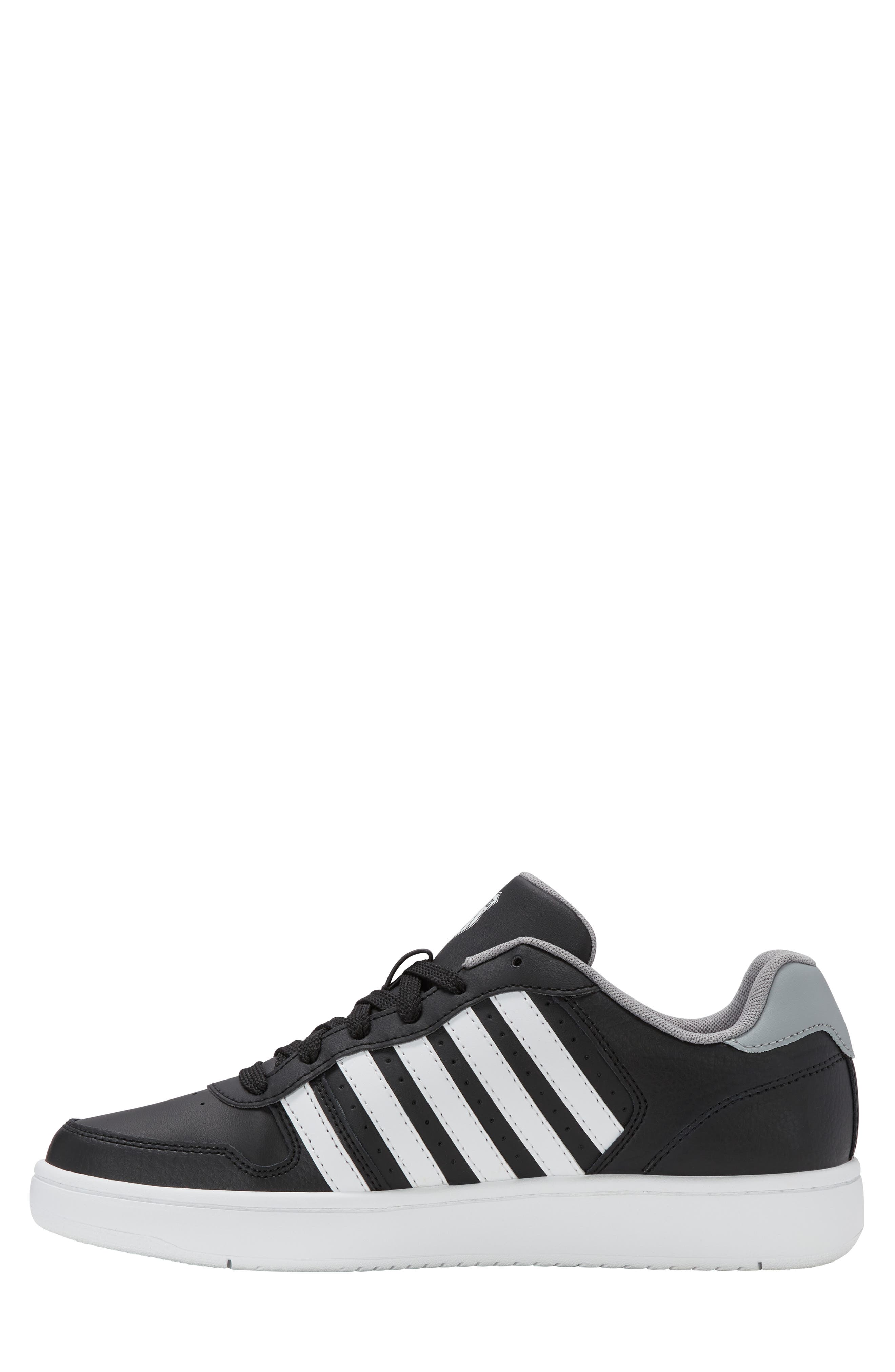 K-Swiss Court Palisades Sneaker, Alternate, color, Black/ White/ Grey/ Oyster