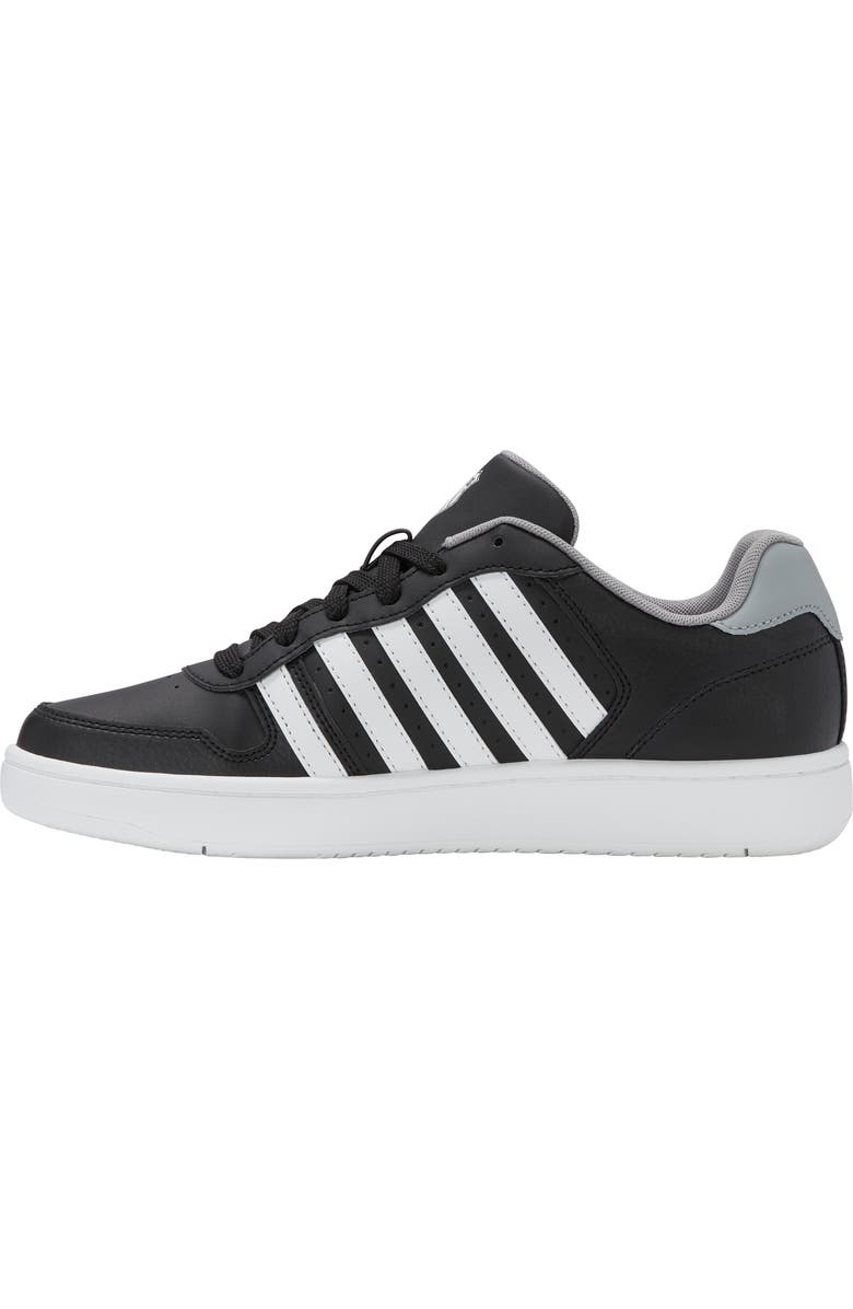 K-Swiss Court Palisades Sneaker, Alternate, color, Black/ White/ Grey/ Oyster