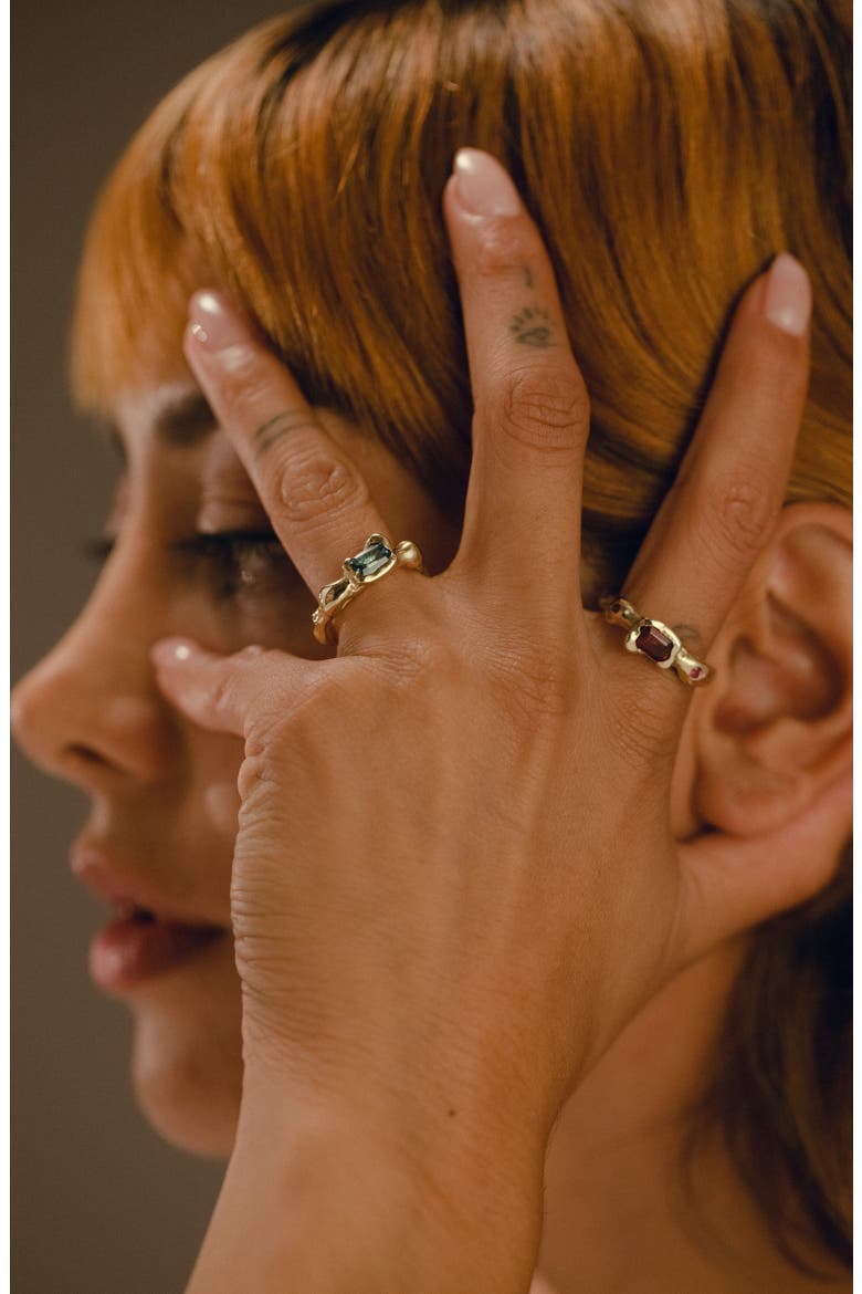 Prima Topaz Ring, Alternate, color, GOLD