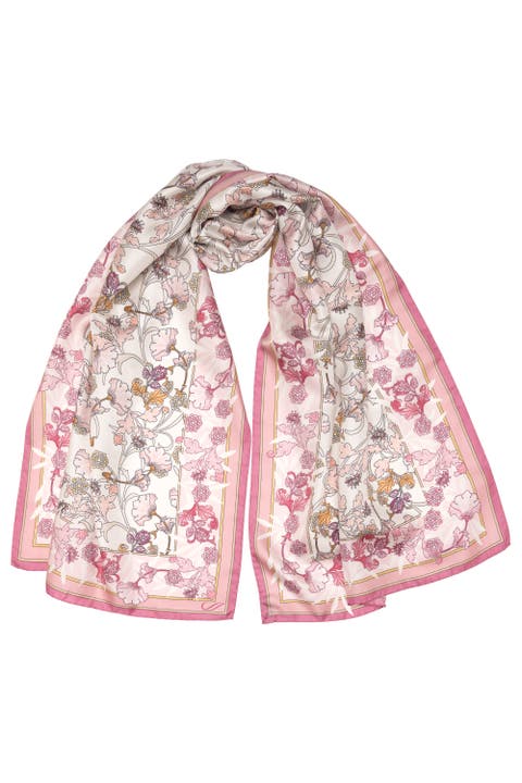 Ofelia - Long Silk Scarf for Women