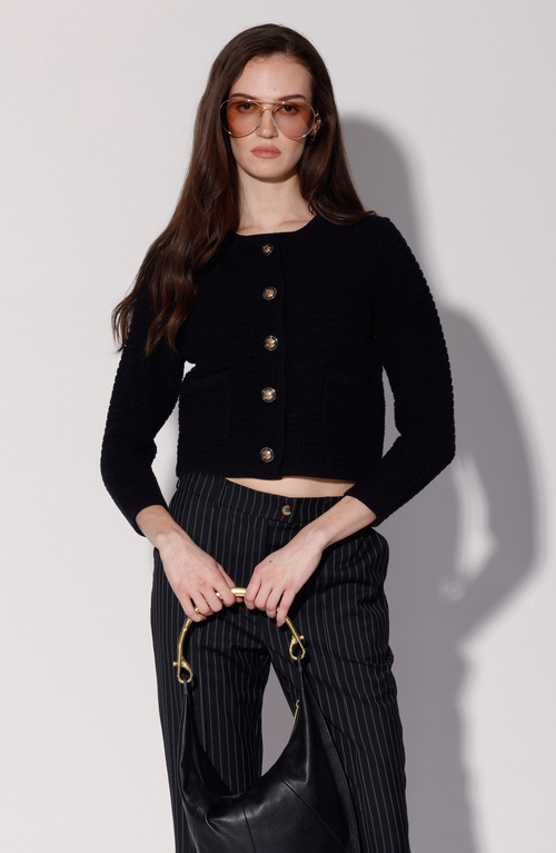 Walter Baker Janis Cardigan In Black