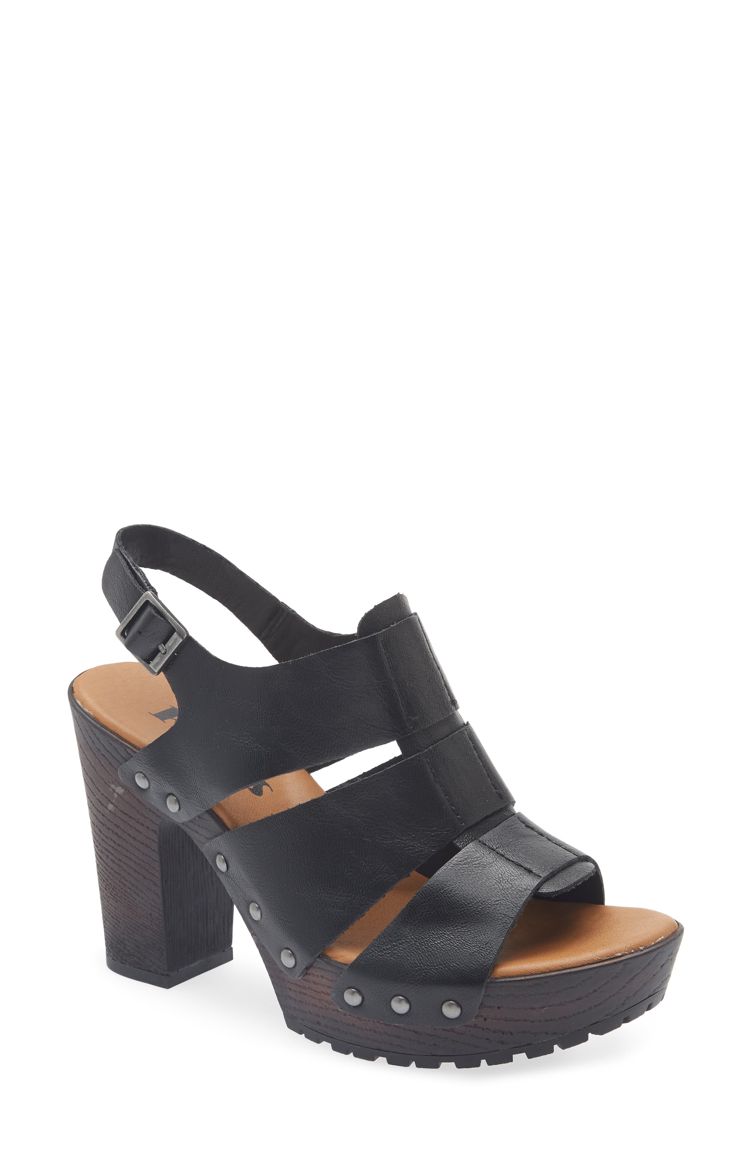 Rianne Strappy Sandal, Main, color, BLACK