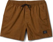 Maui & Sons Drift Walk Cotton Canvas Drawstring Shorts