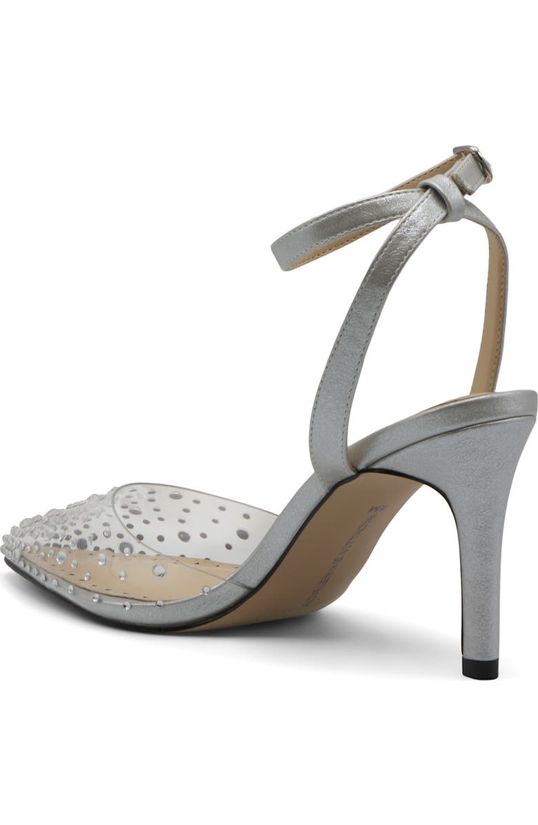 Adrienne Vittadini Jeweled Ankle Strap Pump, Alternate, color,