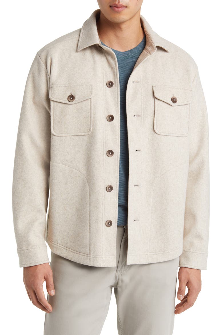 Silver Lake Flannel Button-Up Shirt, Main, color, TWILL HEATHER
