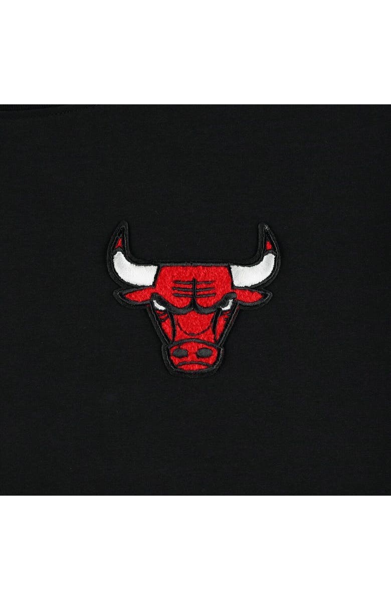 PRO STANDARD Women's Pro Standard Black Chicago Bulls Classics Boxy T-Shirt, Alternate, color, 