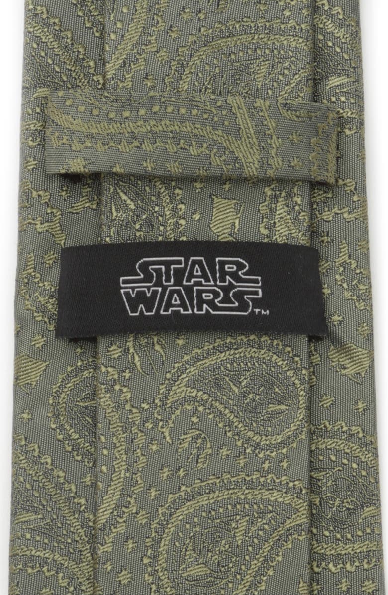 Cufflinks, Inc. Star Wars<sup>™</sup> - Yoda Paisley Silk Tie, Alternate, color, Green