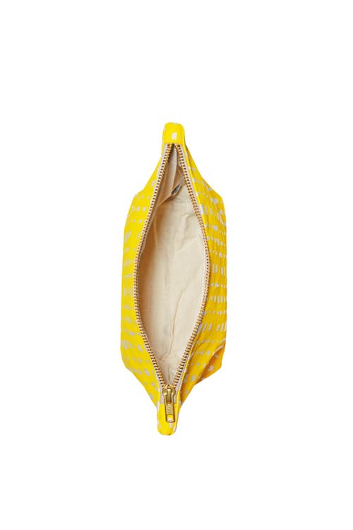 Dance Happy Ivy Cosmetic Bag In Sunshine Yellow