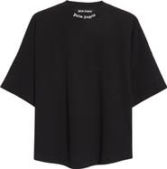 Palm Angels Classic Logo Oversize Cotton Tee