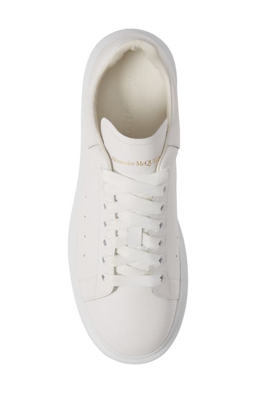 Alexander Mcqueen Oversized Sne In White/white