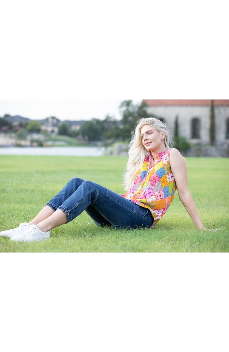 APNY Crop Utility Denim Joggers, Alternate, color, Medium Indigo