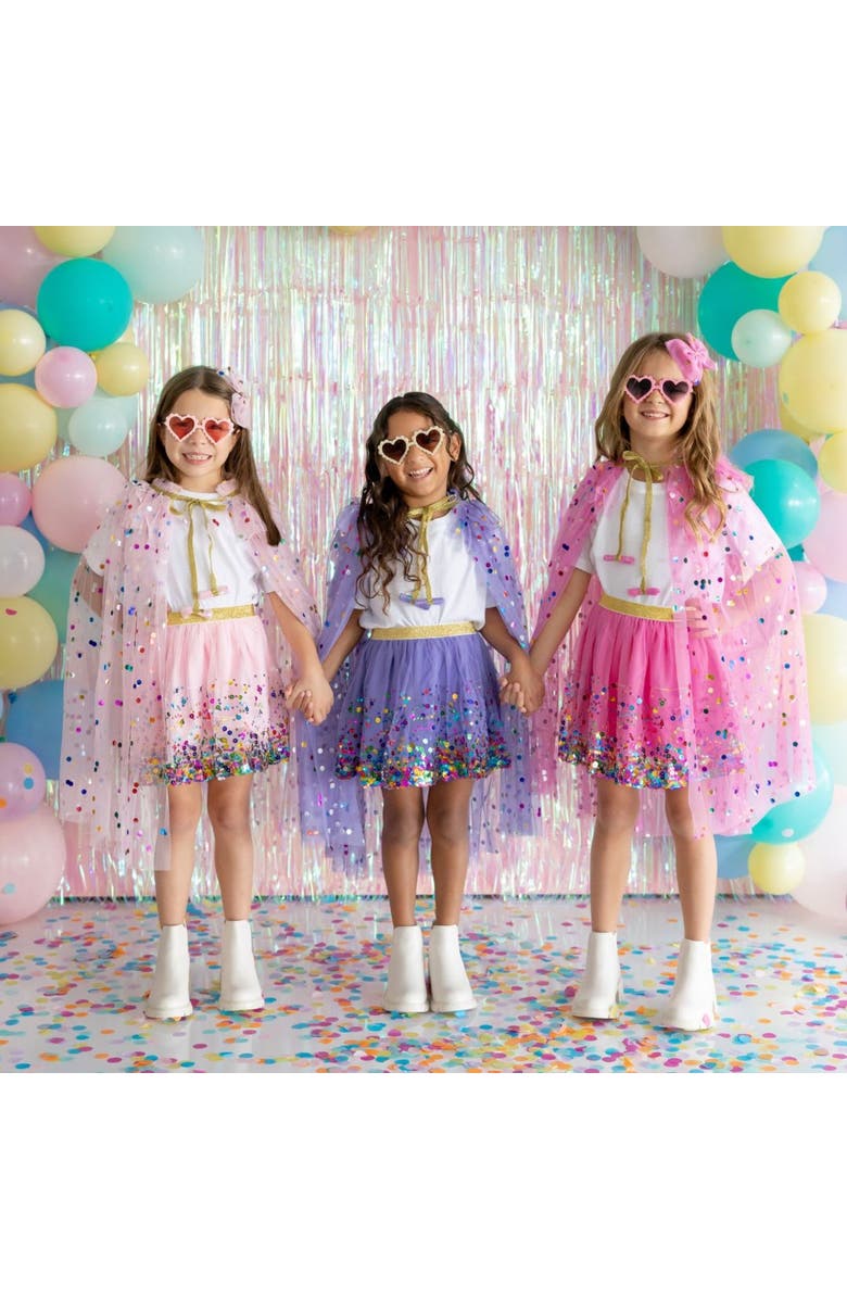 Sweet Wink Lavender Confetti Tutu, Alternate, color, Lavender