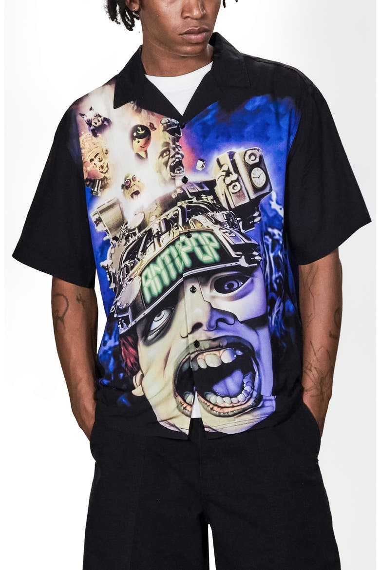 Anti-Pop Camp Shirt, Main, color, MULTI