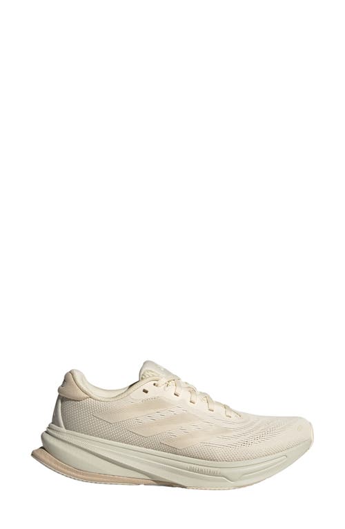 Adidas Originals Adidas Supernova Stride Running Shoes In Wonder White/white/beige