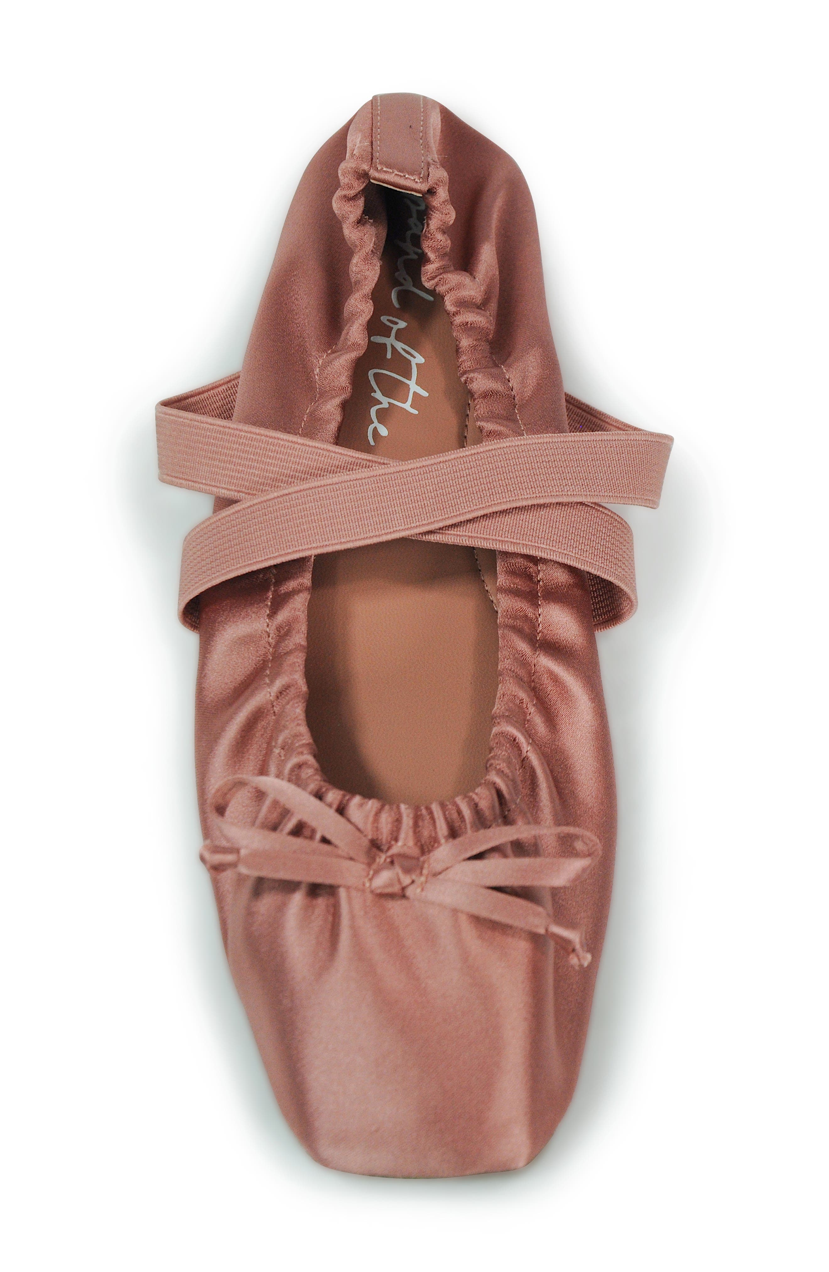 Sparrow Ballet Flat, Alternate, color, ROSE PINK