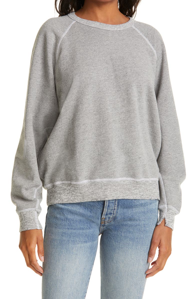 THE GREAT. Women's The College Sweatshirt, Main, color, 