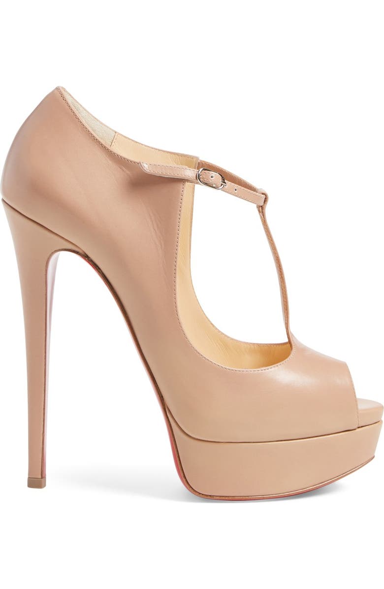Christian Louboutin 'Alta Poppins' Mary Jane Platform Pump, Alternate, color,