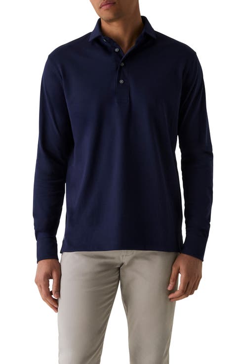 Omaha Brrr° Performance Long Sleeve Polo