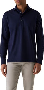 Greyson Omaha Brrr° Performance Long Sleeve Polo