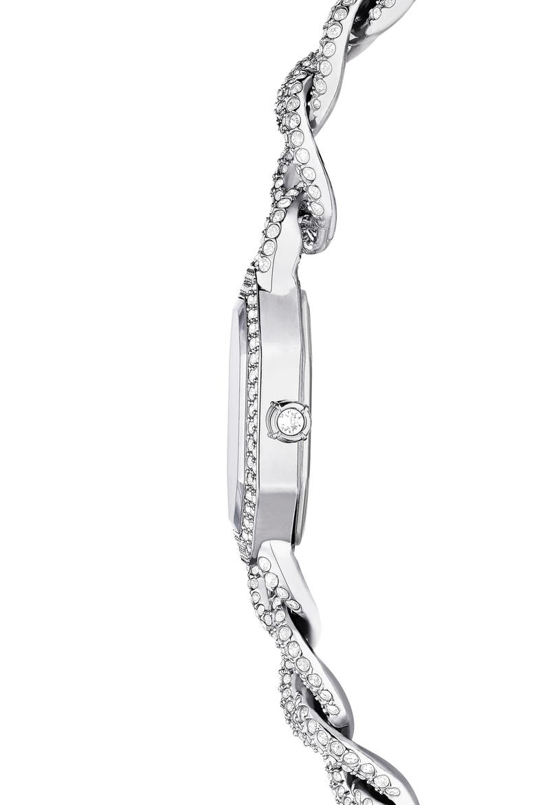 Dextera Bracelet Watch, 44mm, Alternate, color, SILVER