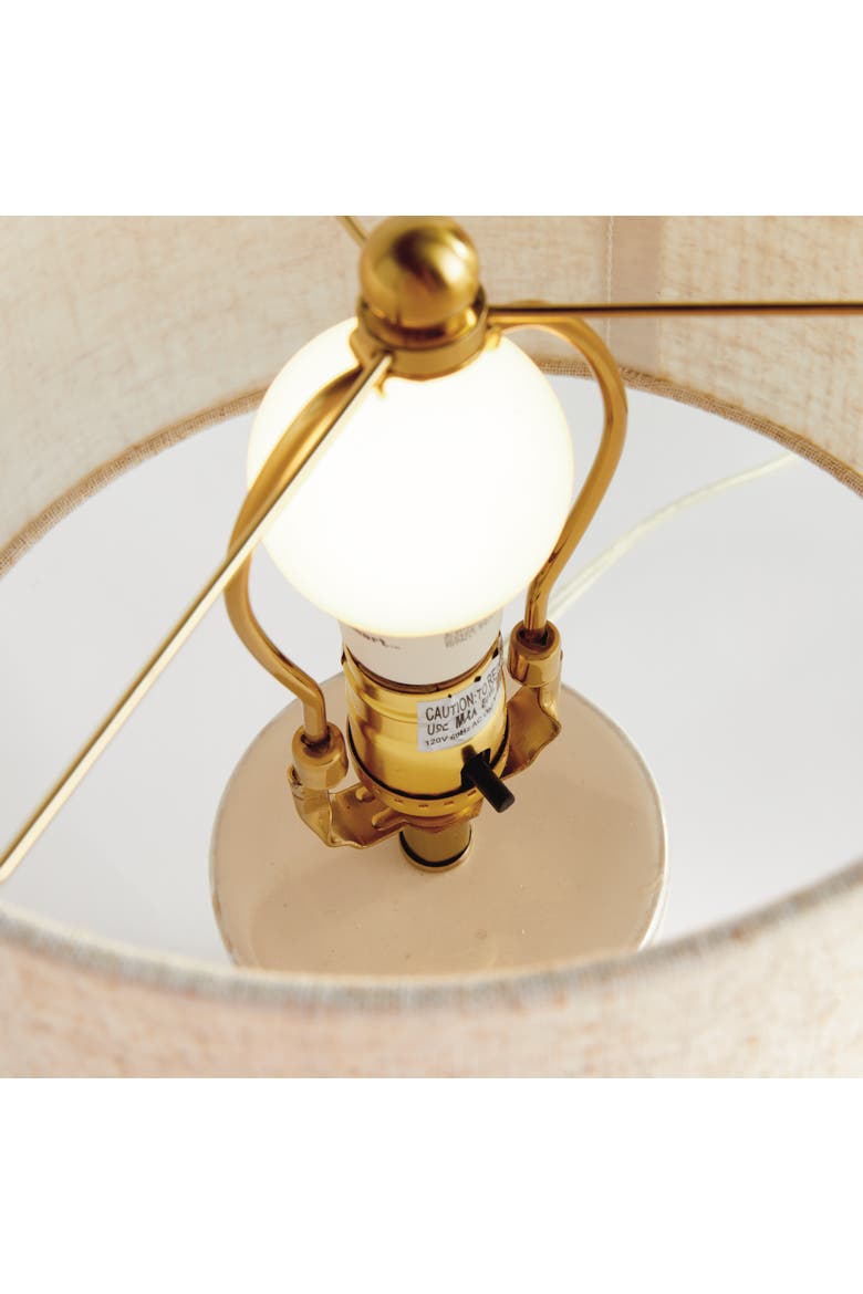 Austin Table Lamp, Alternate, color, White