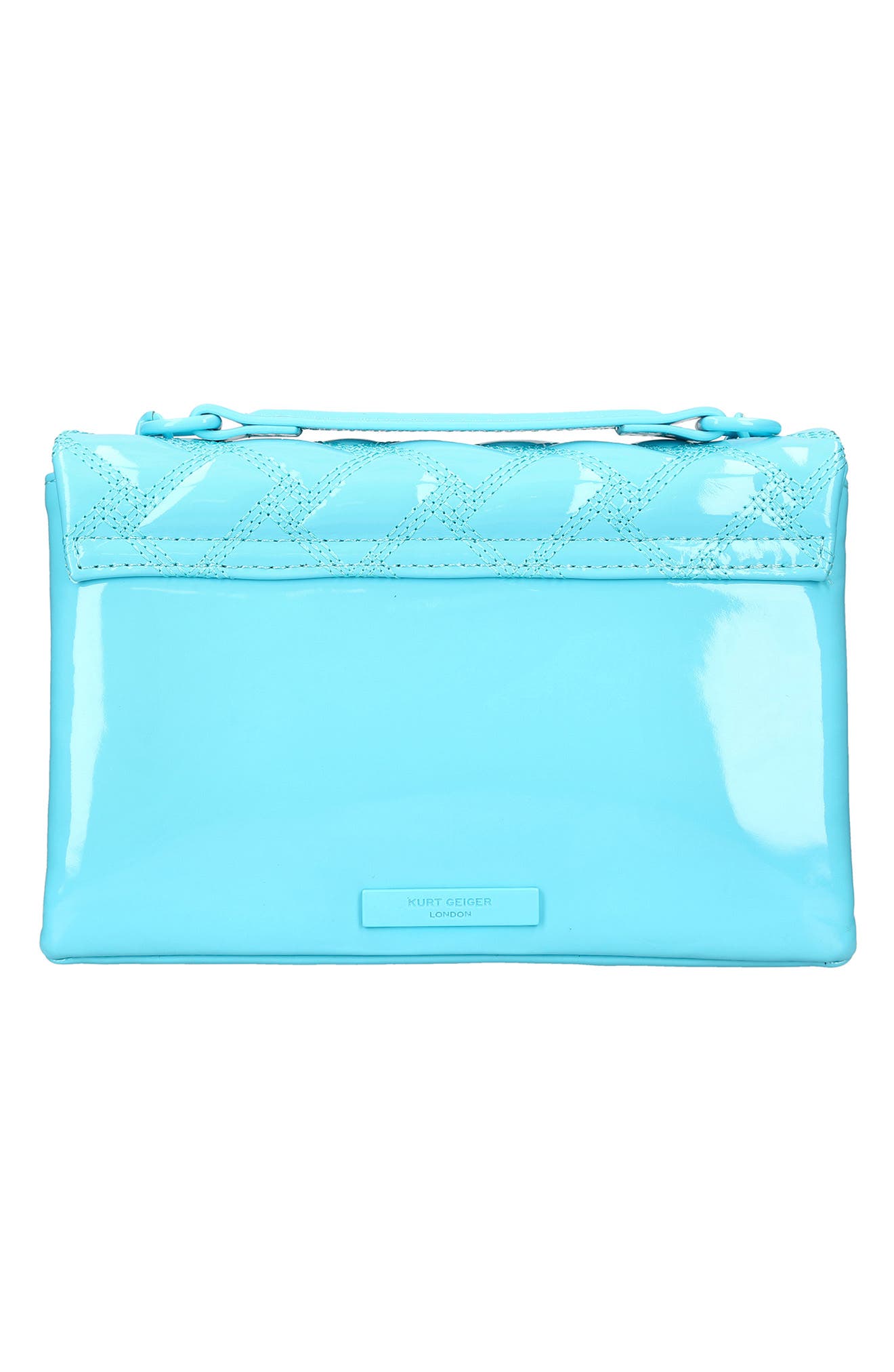 Kurt Geiger London Medium Kensington Drench Leather Convertible Shoulder Bag, Alternate, color, 