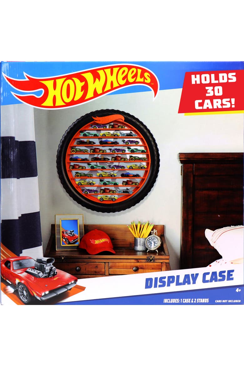 Hot Wheels Collectors Display Case, Holds 50 Cars, Alternate, color, Multicolored