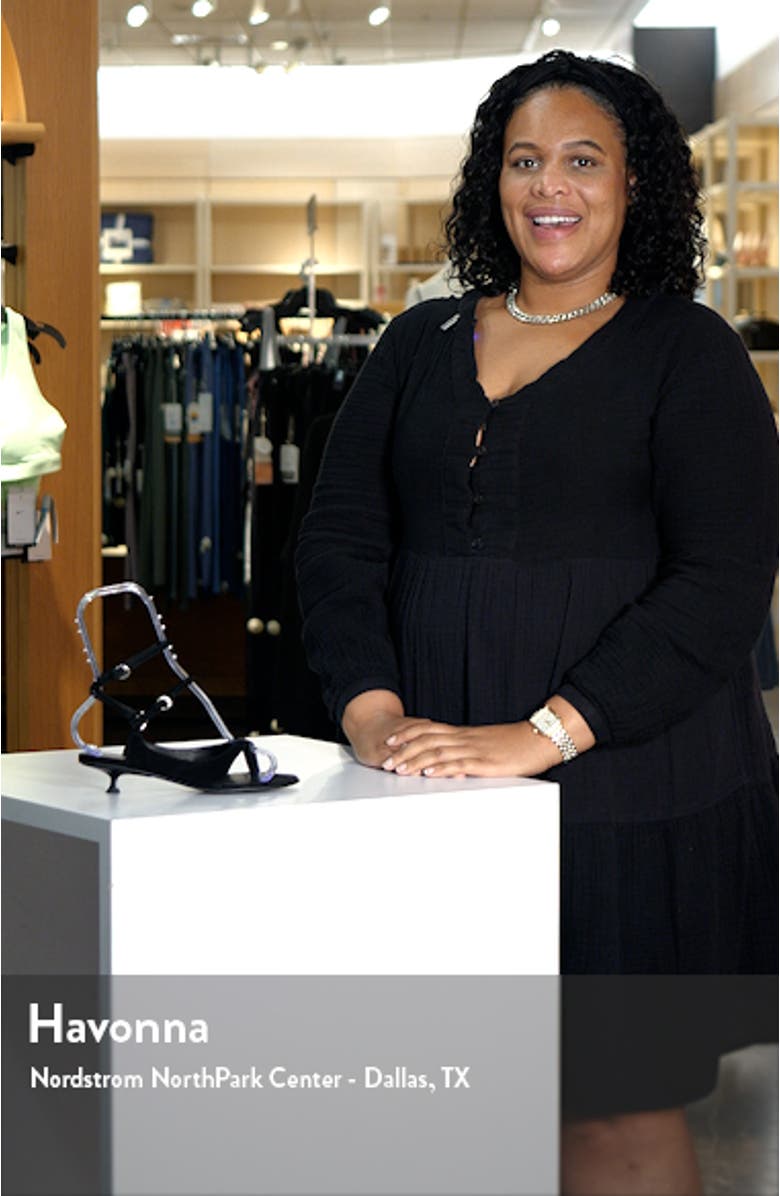 Mistie Strappy Kitten Heel Sandal, sales video thumbnail