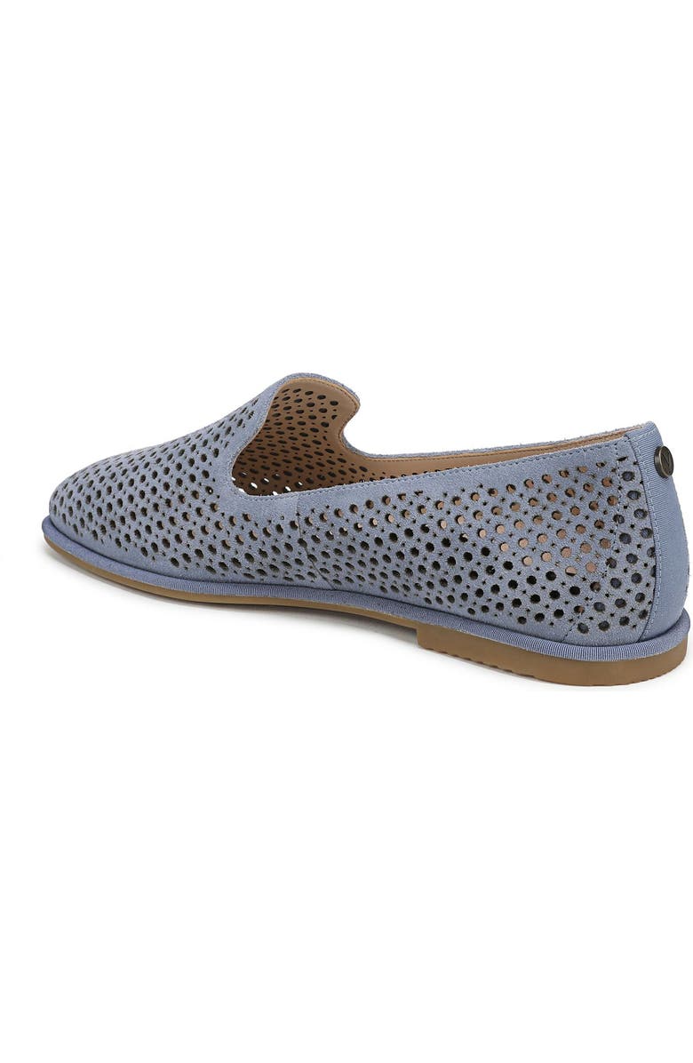 Vionic Willa 2.0 Perforated Flat, Alternate, color, Pacific Blue