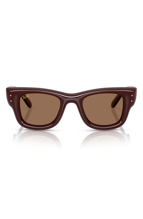 Wayfarer Puffer 50mm Square Sunglasses