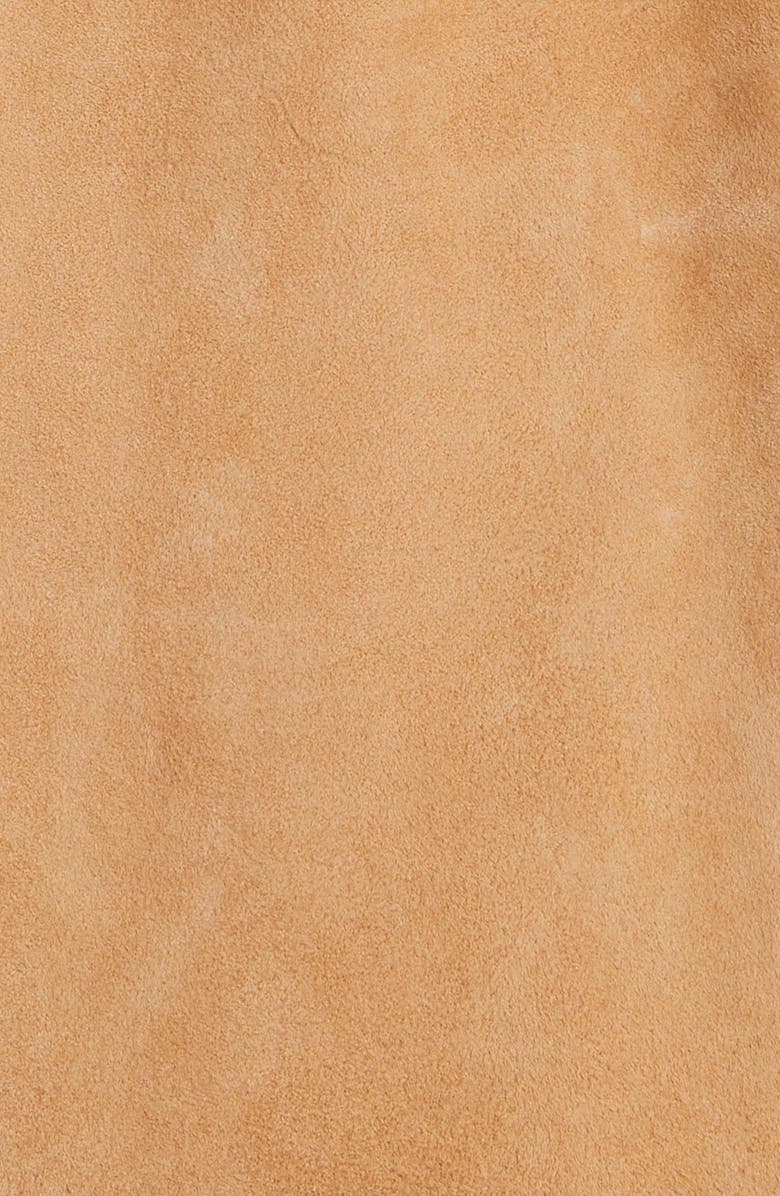 BOSS Safila Suede Jacket, Alternate, color, 