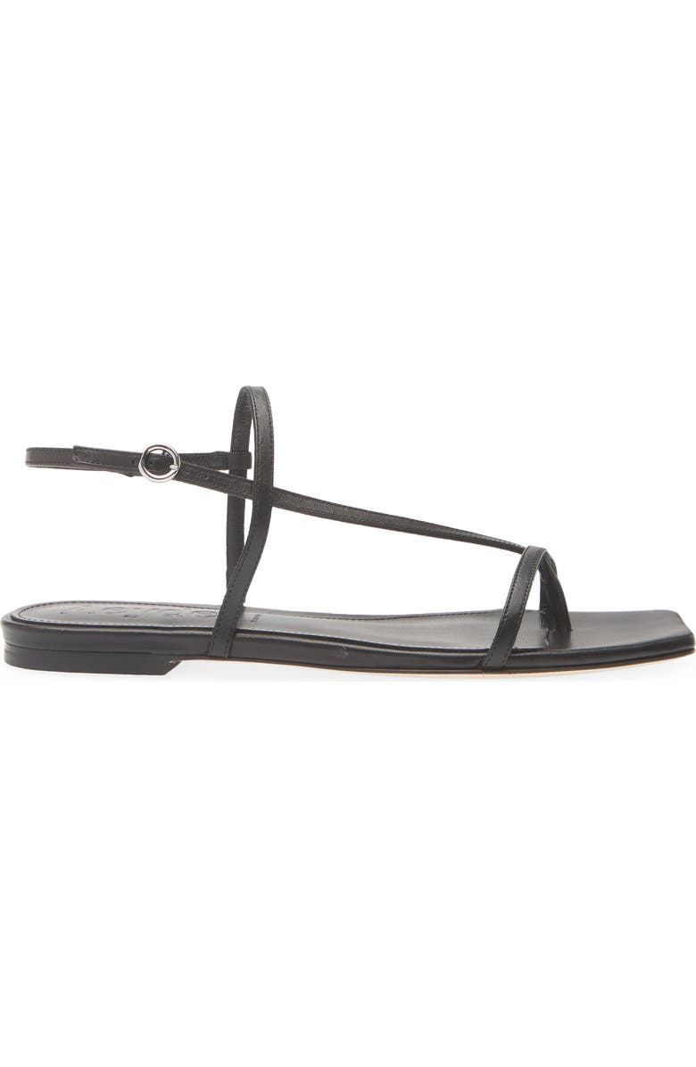 aeyde Ella Sandal, Alternate, color, Black