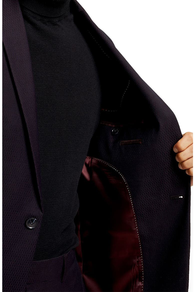 Burg Maverick SB1 Slim Fit Sport Coat, Alternate, color, BURGUNDY