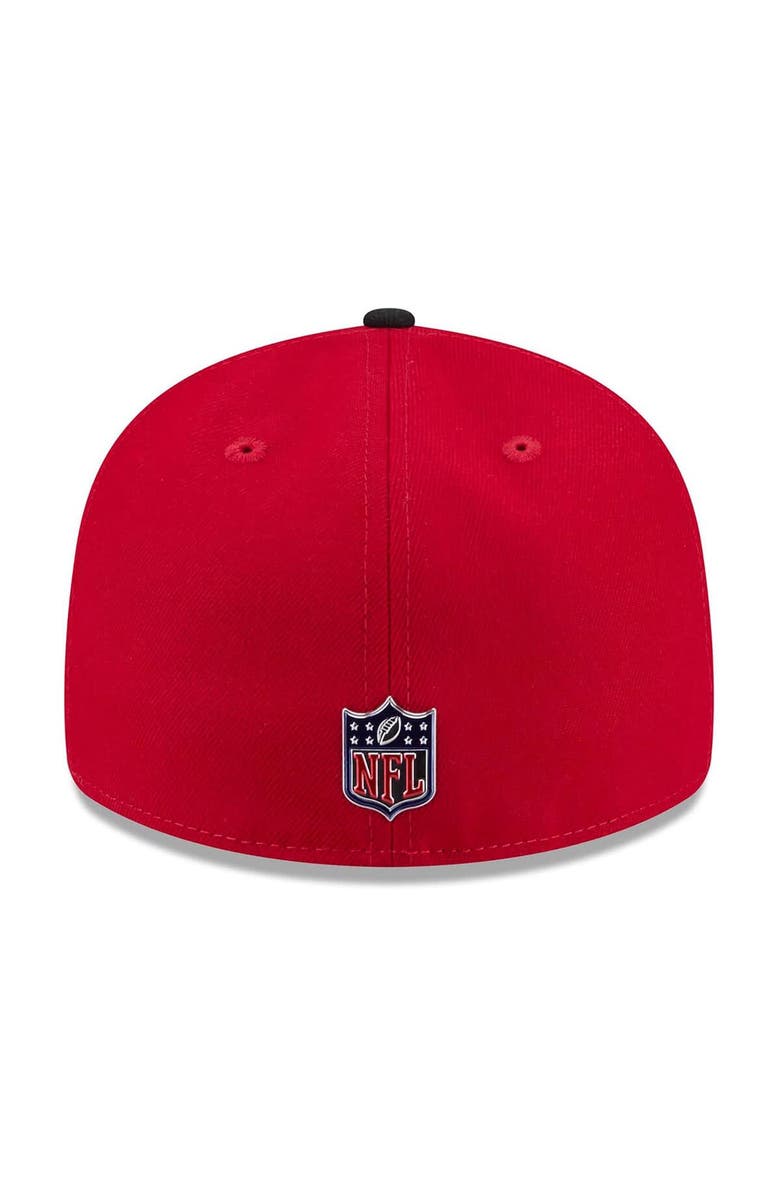 New Era Men's New Era Scarlet/Black San Francisco 49ers 2026 NFL Draft Pre-Curved 59FIFTY Fitted Hat, Alternate, color, Scarlet