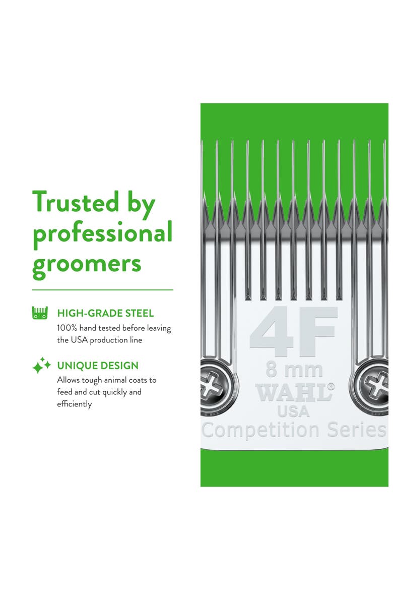 4F full competition steel blade, Alternate, color, Chrome