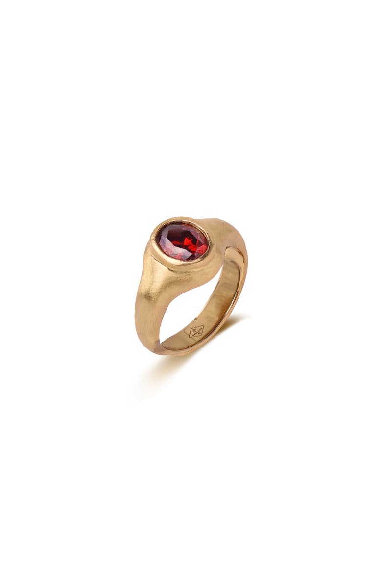 RC RETRO CHIC Red Fig Ring, Main, color, Red & Gold