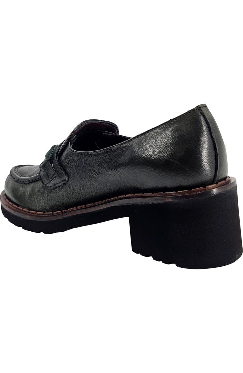 Madison Maison Lug Sole Chunky Loafer, Alternate, color, Green