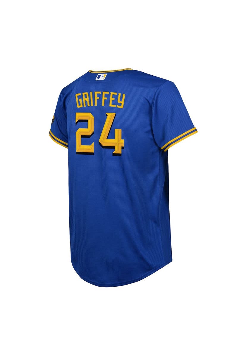 Nike Youth Nike Ken Griffey Jr. Royal Seattle Mariners 2023 City Connect Replica Player Jersey, Alternate, color, 
