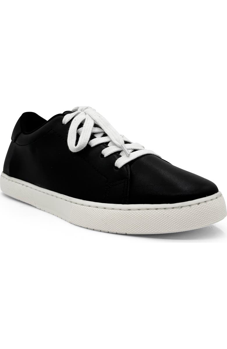 CHELSEA CREW U-Turn Sneaker, Main, color, Black Leather
