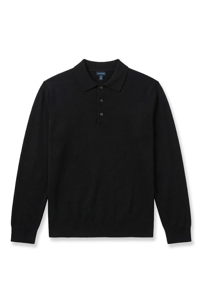 12GG Cashmere Quarter Zip Sweater, Alternate, color, BLACK