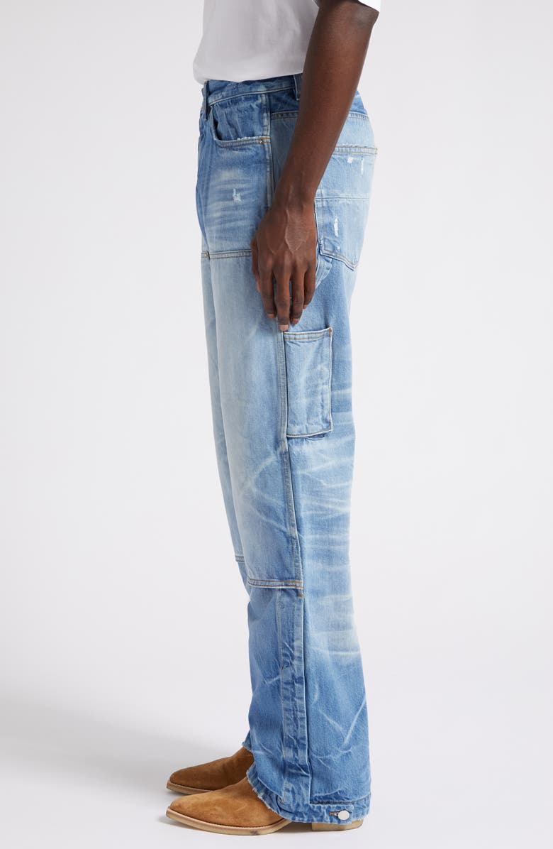 AMIRI Denim Carpenter Pants, Alternate, color, 
