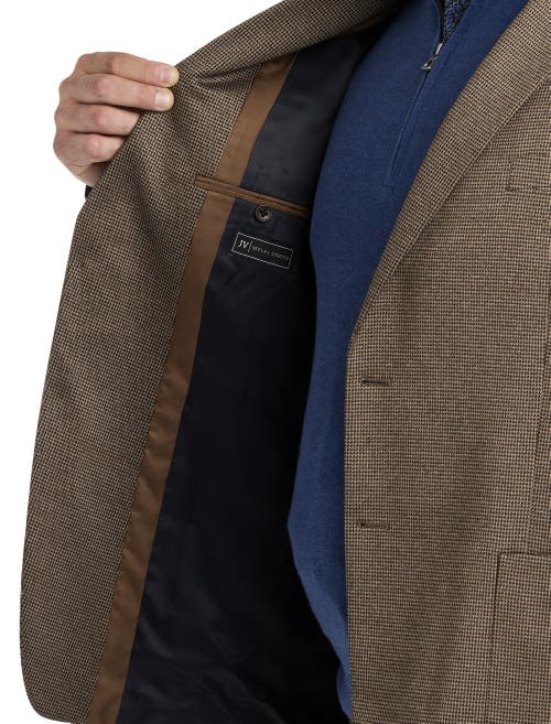 Jv Reflex Houndstooth Sport Coat In Brown