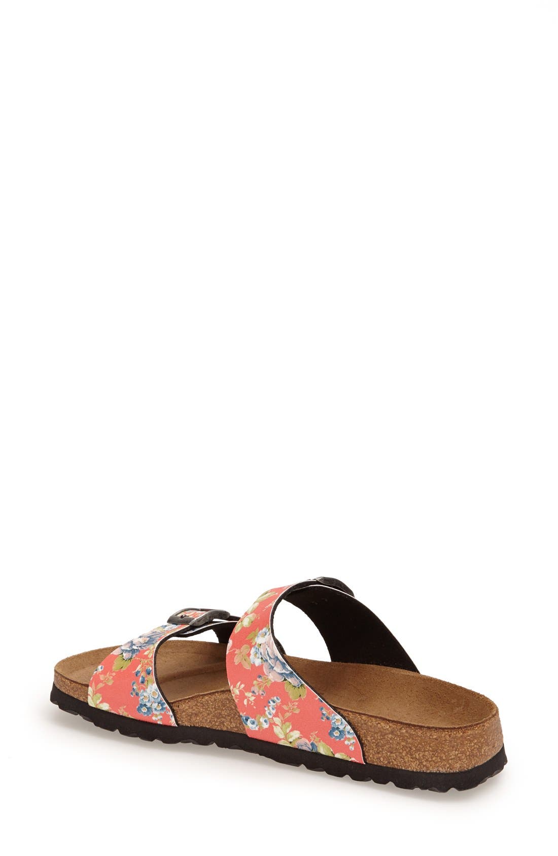 Birkenstock 'Papillio Sydney' Floral Print Sandal, Alternate, color, 