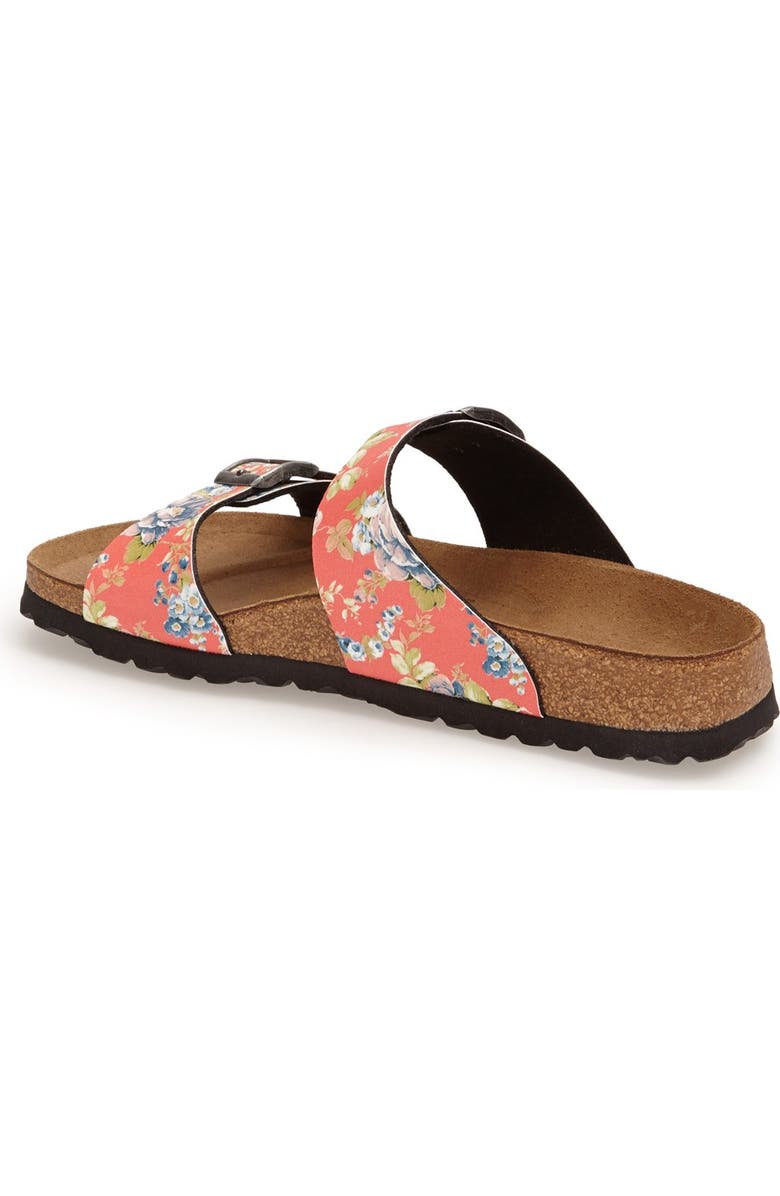 Birkenstock 'Papillio Sydney' Floral Print Sandal, Alternate, color,