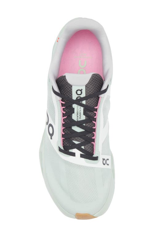 On Mens Mineral Almd Cloudsurfer Next Mesh Low-top Trainers In Green