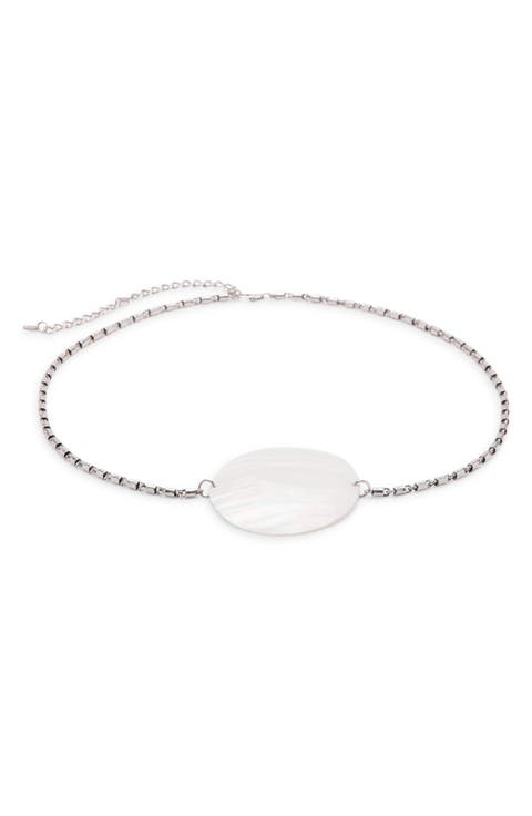Shell Detail Chain Belt