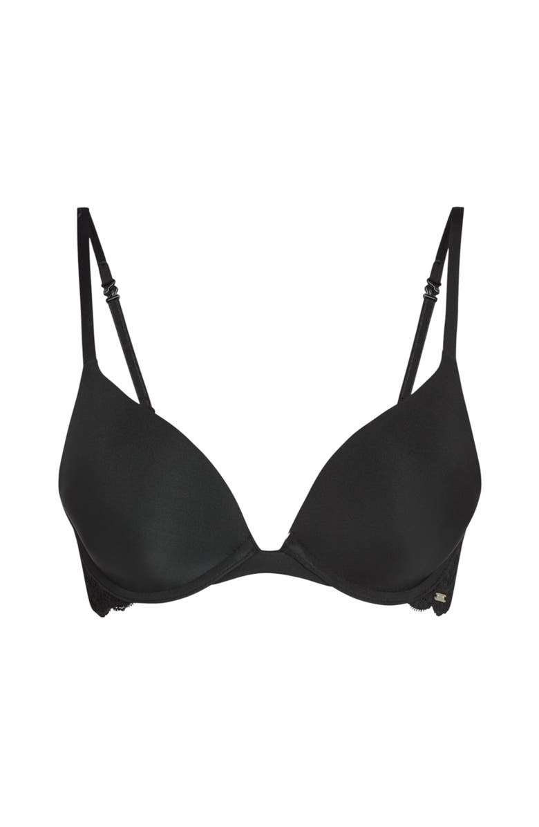 Hunkemöller Angie Padded Underwired Push-Up Bra, Alternate, color, Black