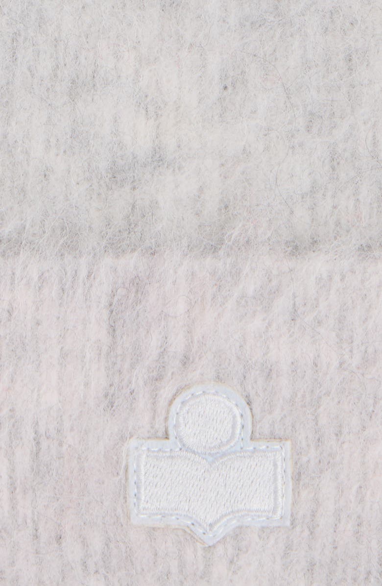 Isabel Marant Festive Peeta Beanie, Alternate, color, Light Grey