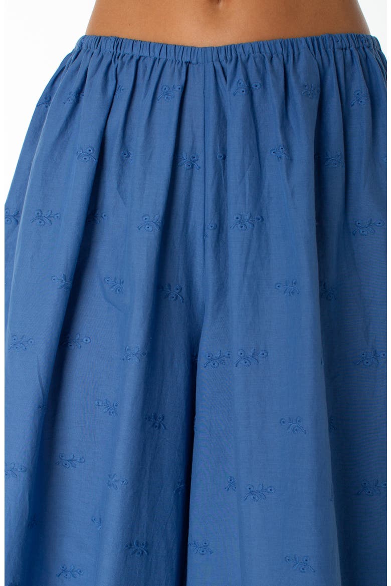 Cambria Wide Leg Eyelet Pants, Alternate, color, DUTCH BLUE